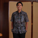 Handaru - Mandalas Kemeja Batik Pria Premium Lengan Pendek - Mandalas