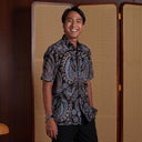 Handaru - Mandalas Kemeja Batik Pria Premium Lengan Pendek - Mandalas