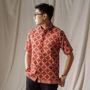 Harsa - Mandalas Kemeja Batik Pria Premium Lengan Pendek - Mandalas