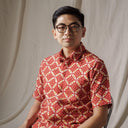 Harsa - Mandalas Kemeja Batik Pria Premium Lengan Pendek - Mandalas