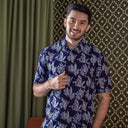 Heblu - Mandalas Kemeja Batik Pria Premium Lengan Pendek - Mandalas
