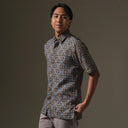 Hejoru - Mandalas Kemeja Batik Pria Premium Lengan Pendek - Mandalas