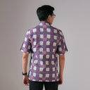 Hieblu - Mandalas Premium Men's Short Sleeve Batik Shirt - Mandalas