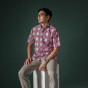 Hiero - Mandalas Kemeja Batik Pria Premium Lengan Pendek - Mandalas