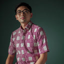 Hiero - Mandalas Kemeja Batik Pria Premium Lengan Pendek - Mandalas