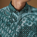 Hila - Mandalas Kemeja Batik Pria Premium Lengan Pendek - Mandalas