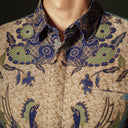 Hiraga - Mandalas Kemeja Batik Pria Premium Lengan Panjang - Mandalas