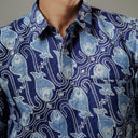 Ikaru - Mandalas Kemeja Batik Pria Premium Lengan Pendek - Mandalas