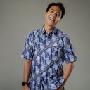 Ikaru - Mandalas Kemeja Batik Pria Premium Lengan Pendek - Mandalas