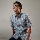 Ikato - Mandalas Kemeja Batik Pria Premium Lengan Pendek - Mandalas