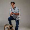 Ikato - Mandalas Kemeja Batik Pria Premium Lengan Pendek - Mandalas