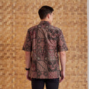 Inadara - Mandalas Kemeja Batik Pria Premium Lengan Pendek - Mandalas