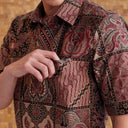 Inadara - Mandalas Kemeja Batik Pria Premium Lengan Pendek - Mandalas