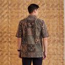 Inajo - Mandalas Kemeja Batik Pria Premium Lengan Pendek - Mandalas