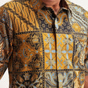 Inara - Mandalas Kemeja Batik Pria Premium Lengan Pendek - Mandalas
