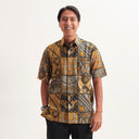 Inara - Mandalas Kemeja Batik Pria Premium Lengan Pendek - Mandalas
