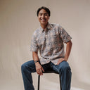 Irama - Mandalas Kemeja Batik Pria Premium Lengan Pendek - Mandalas