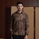Jairo - Mandalas Kemeja Batik Pria Premium Lengan Panjang - Mandalas