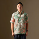 Jalagrin - Mandalas Premium Men’s Short Sleeve Batik Shirt - Mandalas