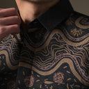 Jaravi - Mandalas Kemeja Batik Pria Premium Lengan Panjang - Mandalas