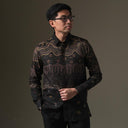 Jaravi - Mandalas Kemeja Batik Pria Premium Lengan Panjang - Mandalas