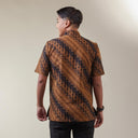 Jarawa - Mandalas Kemeja Batik Pria Premium Lengan Pendek - Mandalas