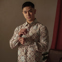 Jazer - Mandalas Kemeja Batik Pria Premium Lengan Panjang - Mandalas