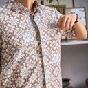 Jazer - Mandalas Kemeja Batik Pria Premium Lengan Pendek - Mandalas