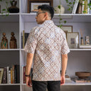 Jazer - Mandalas Kemeja Batik Pria Premium Lengan Pendek - Mandalas