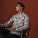 Jazer - Mandalas Koko Kemeja Batik Pria Premium Lengan Panjang - Mandalas