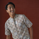 Jazer - Mandalas Koko Kemeja Batik Pria Premium Lengan Pendek - Mandalas