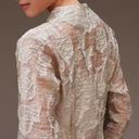 Jenar Etoupe Long Sleeve – Mandalas Women's Embroidered Organza - Mandalas