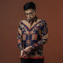 Jonera - Mandalas Kemeja Batik Pria Premium Lengan Panjang - Mandalas