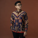 Jonera - Mandalas Kemeja Batik Pria Premium Lengan Panjang - Mandalas