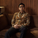 Kakao - Mandalas Kemeja Batik Pria Premium Lengan Panjang - Mandalas