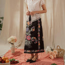 Kalyana Black - Mandalas Rok Lilit Batik Premium Wanita - Mandalas