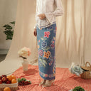 Kalyana Blue - Mandalas Rok Lilit Batik Premium Wanita - Mandalas
