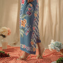 Kalyana Blue - Mandalas Rok Lilit Batik Premium Wanita - Mandalas