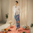 Kalyana Blue - Mandalas Rok Lilit Batik Premium Wanita - Mandalas