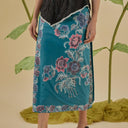 Kalyana Teal - Mandalas Rok Lilit Batik Premium Wanita - Mandalas