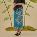 Kalyana Teal - Mandalas Rok Lilit Batik Premium Wanita - Mandalas