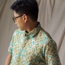 Kambodi - Mandalas Kemeja Batik Pria Premium Lengan Pendek - Mandalas