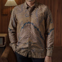 Kanaka - Mandalas Kemeja Batik Pria Premium Lengan Panjang - Mandalas