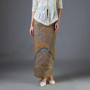 Kanaka - Mandalas Set Sarimbit Couple Kemeja Lengan Panjang dan Rok Batik Premium - Mandalas
