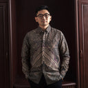 Kanavid - Mandalas Kemeja Batik Pria Premium Lengan Panjang - Mandalas