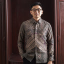 Kanavid - Mandalas Kemeja Batik Pria Premium Lengan Panjang - Mandalas