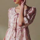 Kania Lengan Pendek - Mandalas Atasan Babydoll Wanita Outer Modern - Mandalas