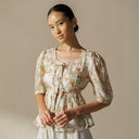 Kania Lengan Pendek - Mandalas Atasan Babydoll Wanita Outer Modern - Mandalas