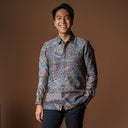 Kanvaru - Mandalas Kemeja Batik Pria Premium Lengan Panjang - Mandalas