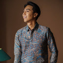 Kanvaru - Mandalas Kemeja Batik Pria Premium Lengan Panjang - Mandalas